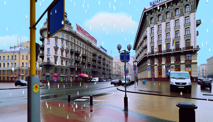 Прогноз погоди у Києві на 4 листопада: хмари та дощі