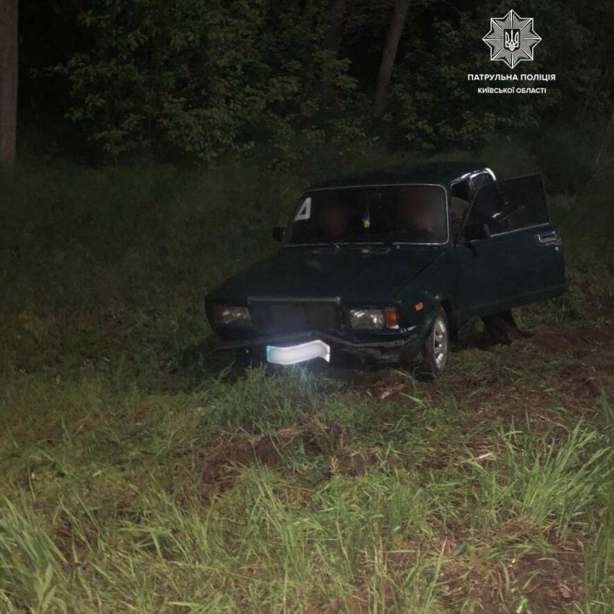 Нетверезий водій рухався з порушенням ПДР та зʼїхав у кювет: ми склали адмінматеріали Нетверезий водій рухався з порушенням ПДР та зʼїхав у кювет: ми склали адмінматеріали