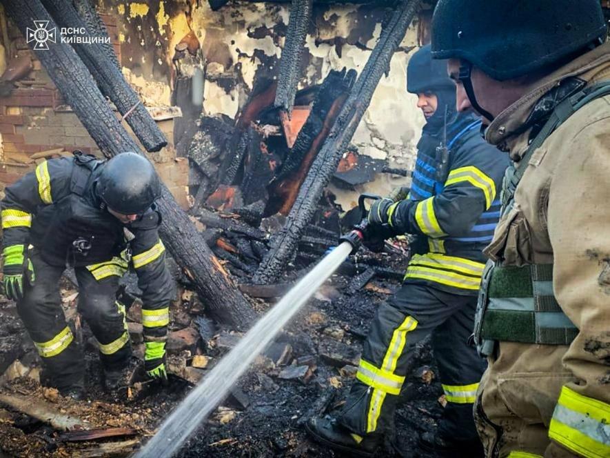 Масована атака на Київщину: зруйновані будинки та поранені мирні мешканці