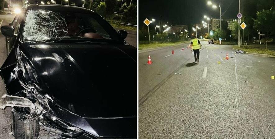 Пʼяний водій на Maserati у Києві врізався в мопед: у ДТП загинула жінка, є потерпілий, – ФОТО Пʼяний водій на Maserati у Києві врізався в мопед: у ДТП загинула жінка, є потерпілий, – ФОТО
