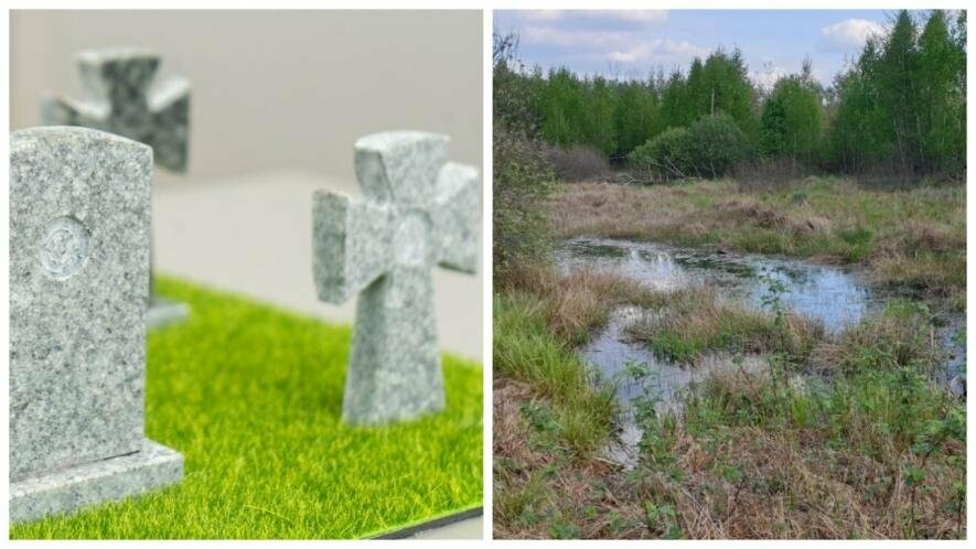 “Планують ховати загиблих Героїв у болоті”: екологи б’ють на сполох з приводу вибору місця для військового кладовища