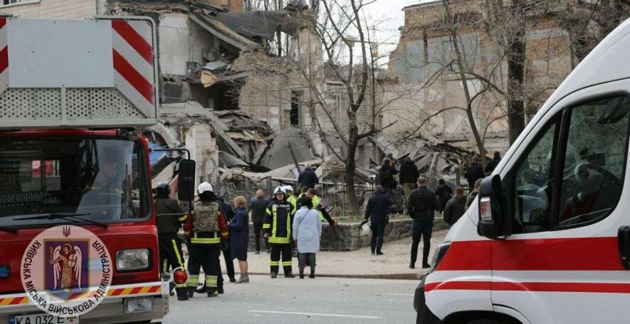 Ракетна атака Києва: вже семеро постраждалих, у тому числі двоє вагітних жінок
