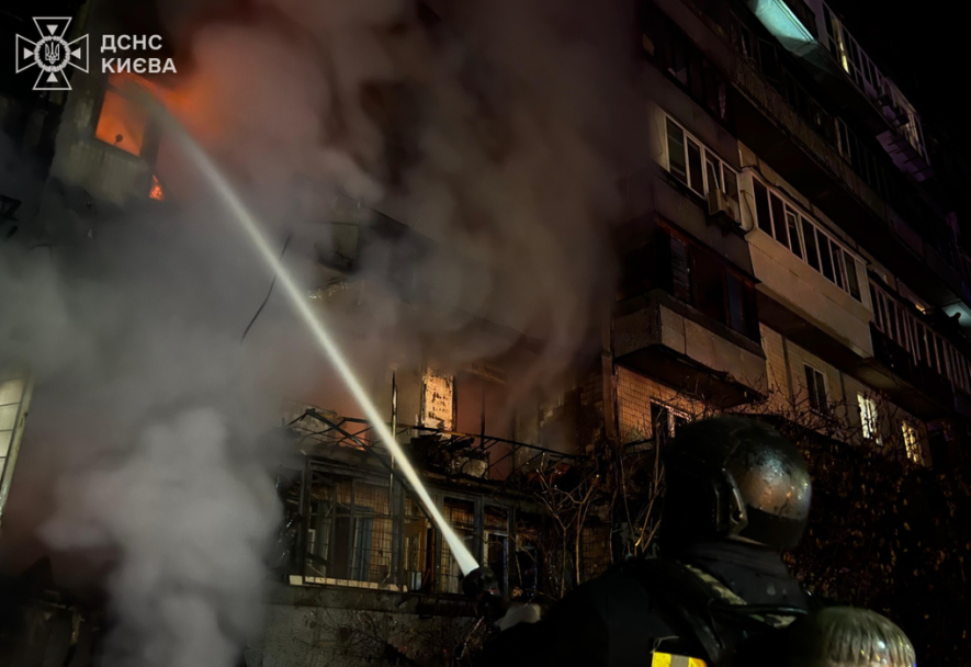 Крики на допомогу внаслідок атаки БпЛА: в Києві постраждало десятки людей