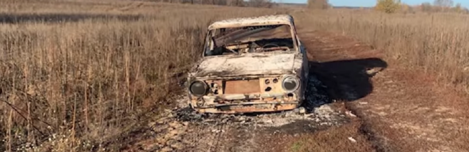 На Київщині водій на смерть збив велосипедиста та підпалив авто, аби приховати злочин, - ВІДЕО