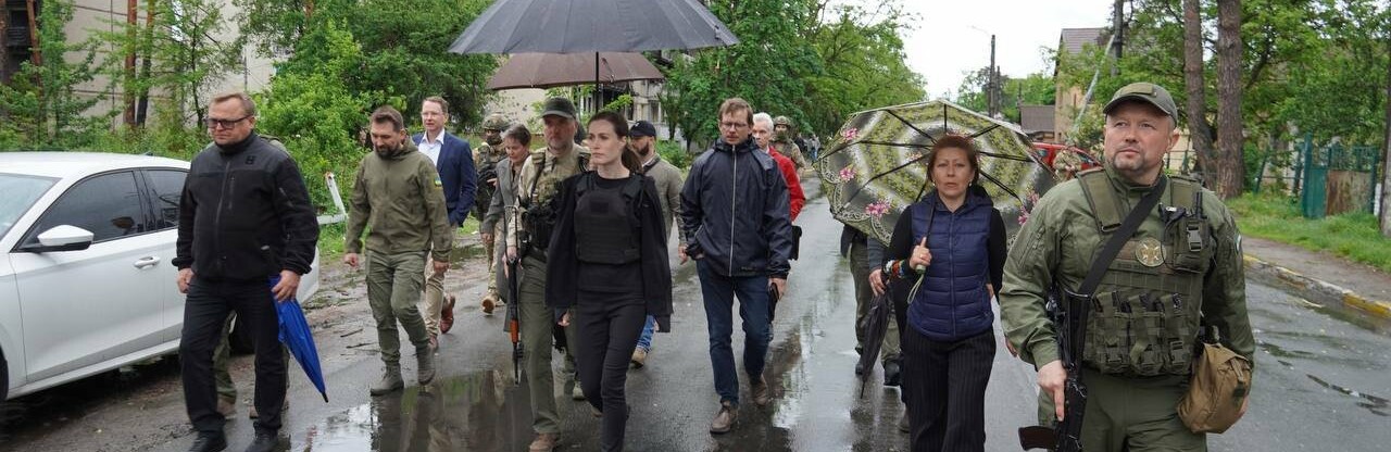 Прем'єр-міністр Фінляндії Санна Марін відвідала Бучу та Ірпінь