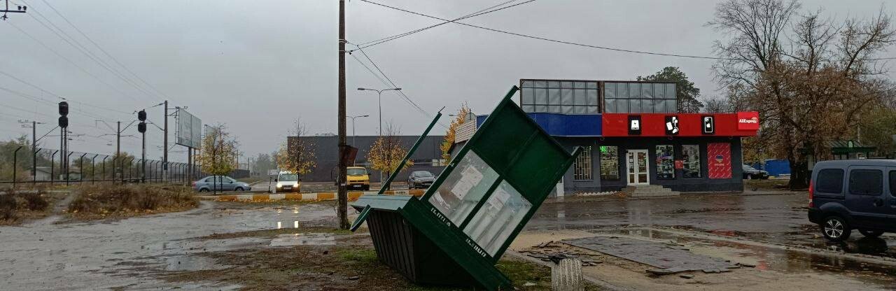 Нищівна сила негоди: у Києві дерево вбило чоловіка, ще двоє осіб постраждали