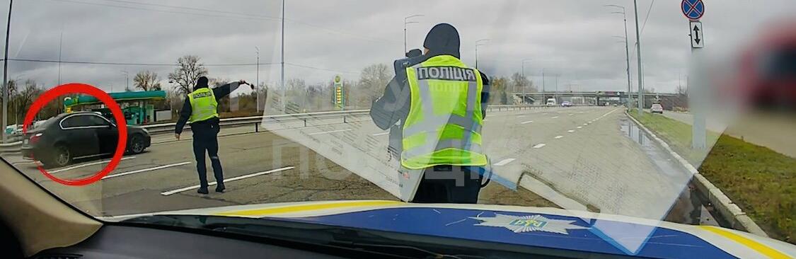 Нісся на швидкості понад 130 км/год: у Києві поліція оштрафувала прихильника  швидкісної їзди, – ВІДЕО
