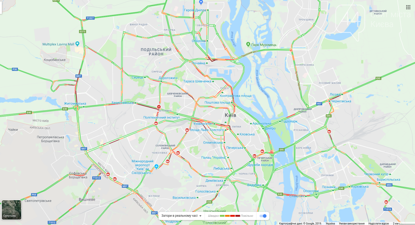 Пробки на дорогах спб в реальном времени карта онлайн