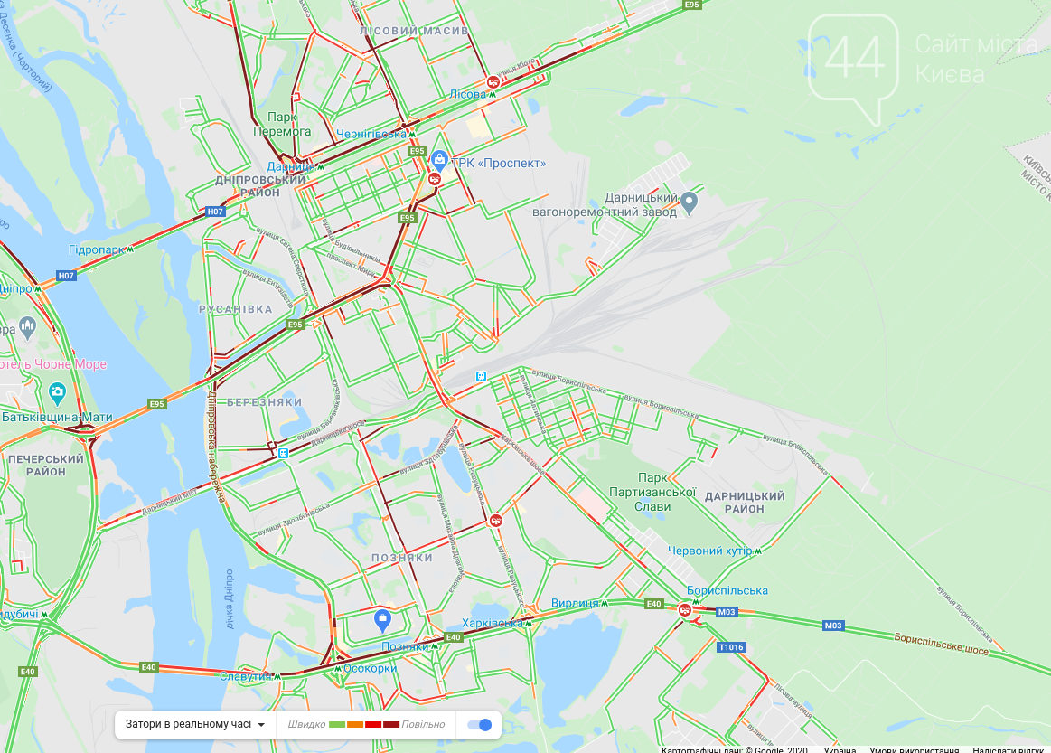 Пробки на борском мосту сейчас онлайн карта