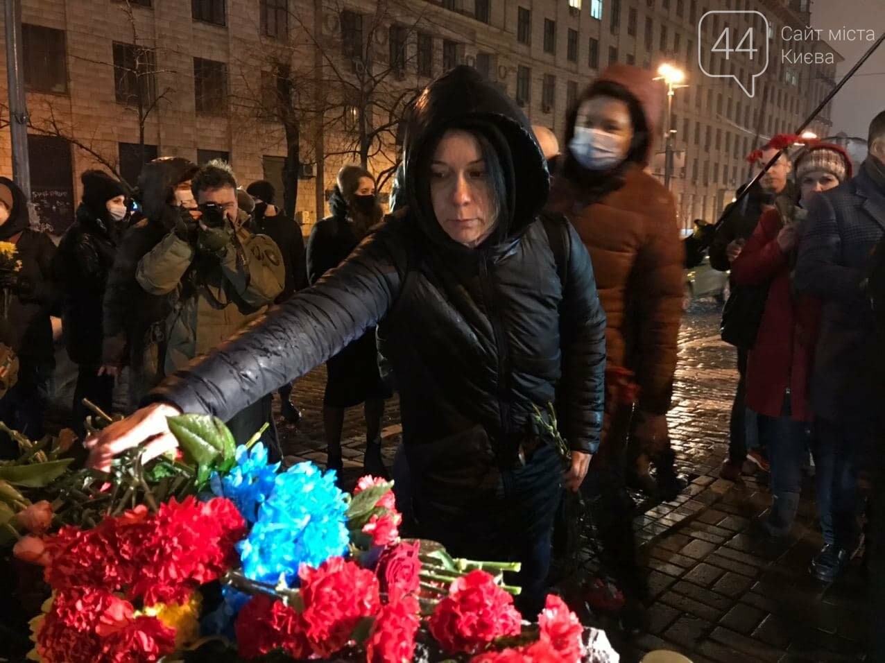 В Киеве почтили память первых погибших Героев Небесной Сотни, 44.ua