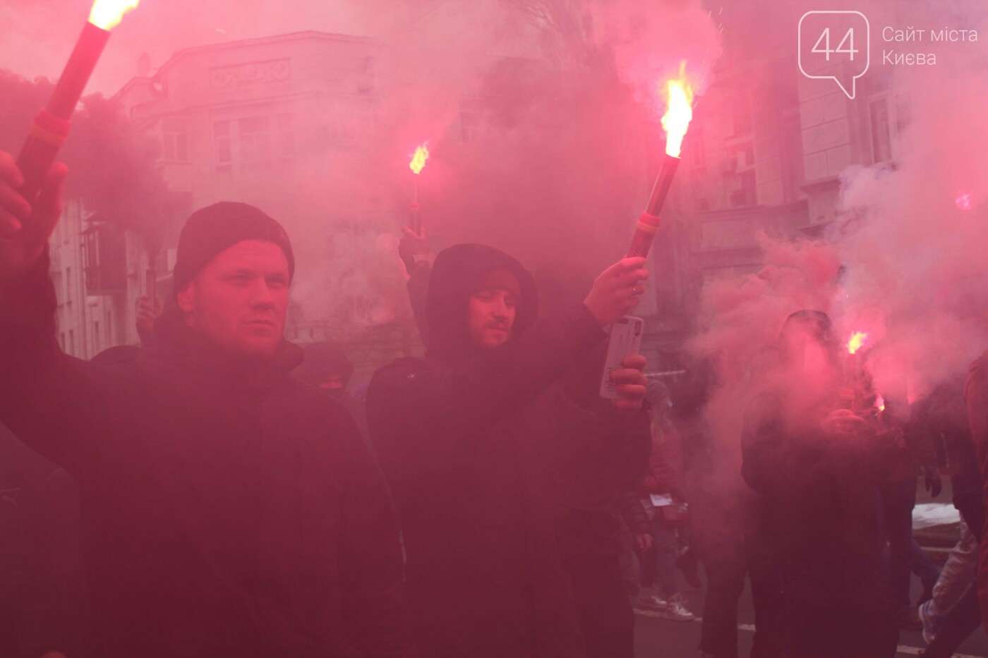 В Киеве завершилась акция в поддержку Стерненка, Фото: 44.ua