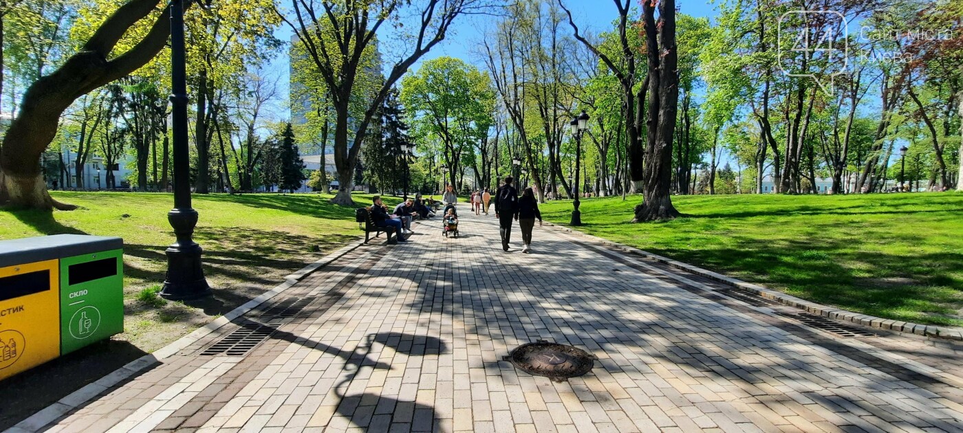 Фото парка без людей днем