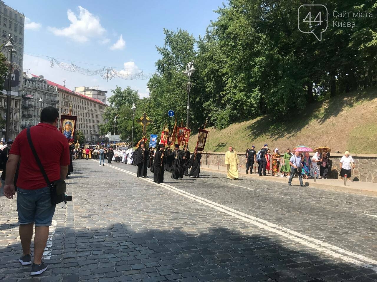 В Киеве прошли мероприятия ко Дню крещения Руси, Фото: 44.ua