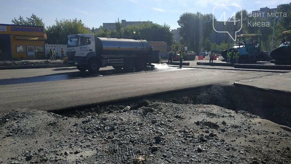 Плановые дорожные работы в Киеве, Источник: сайт КК «Киевавтодор