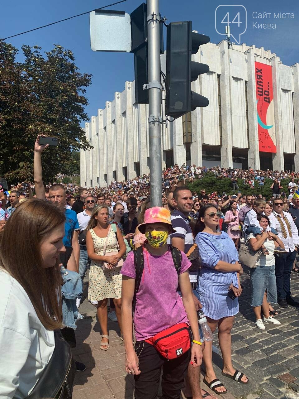 Парад на Крещатике 24.08.2021