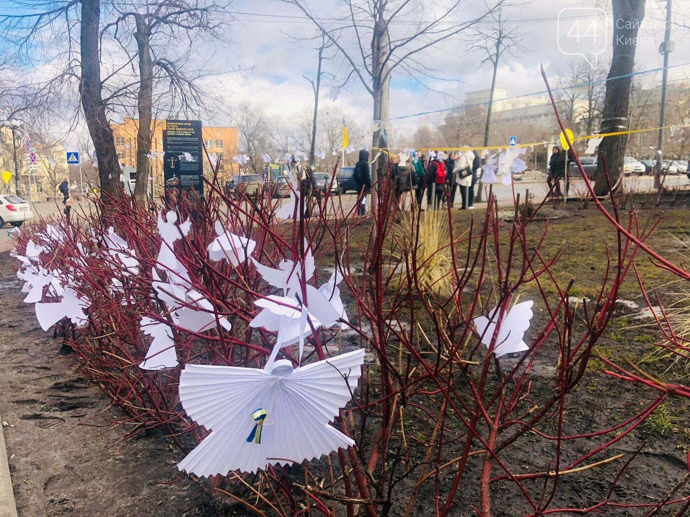 Фото аллеи ангелов на донбассе