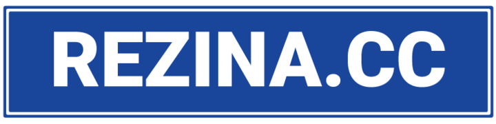 Логотип - Rezina.СС - магазин шин та дисків