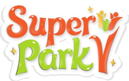 Логотип - Super Park "V" (Супер Парк), парк развлечений и аттракционов