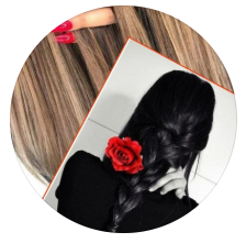 Логотип - Нарощування та продаж волосся