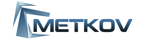 Логотип - Метков (Metkov), виробництво конструкцій з нержавіючої сталі