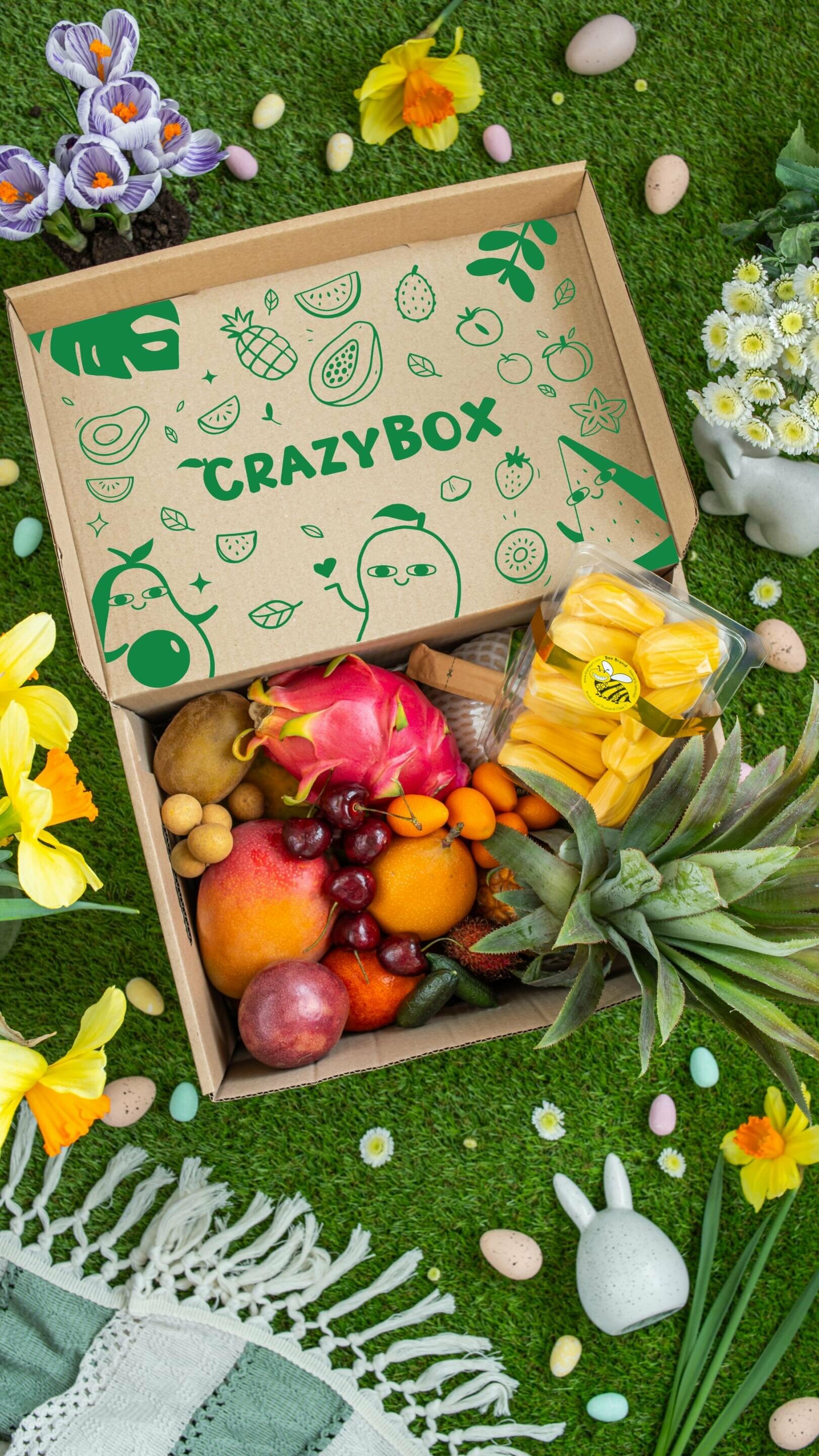 CrazyBox - доставка екзотичних і сезонних фруктів в подарункових коробках по Києву і Україні!