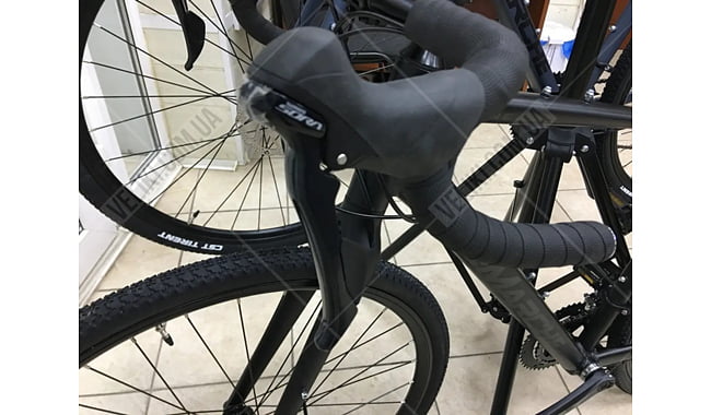 Велосипед DeMARCHE Gravel Stone Sora Чорний - Изображение 9
