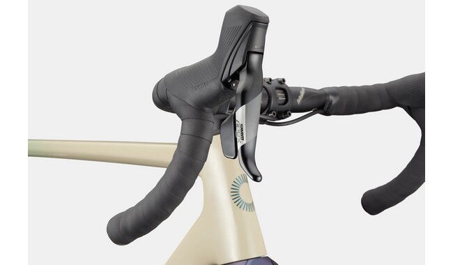 Велосипед Cannondale SuperSix EVO CX Бежево-синій - Изображение 9