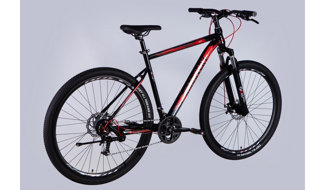 Велосипед Discovery Trek 29" Чорно-червоний - Изображение 9