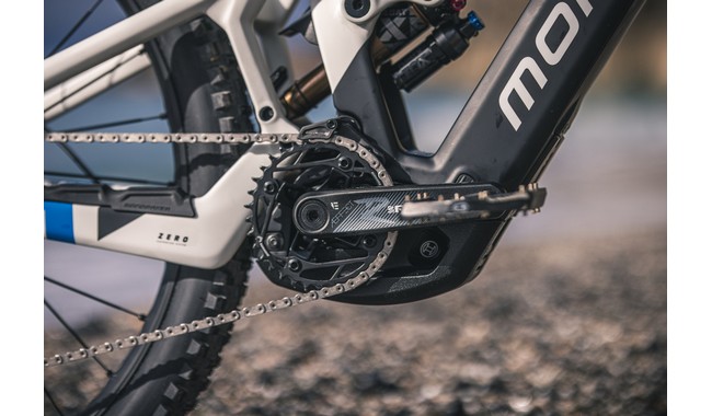 Електровелосипед Mondraker Crafty Carbon RR S Чорно-білий - Зображення 8