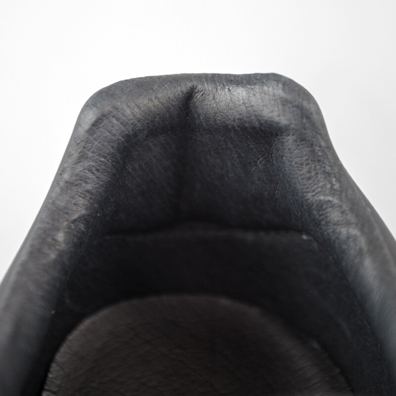 Кеди чоловічі шкіряні 594528 Чорні - Зображення 5