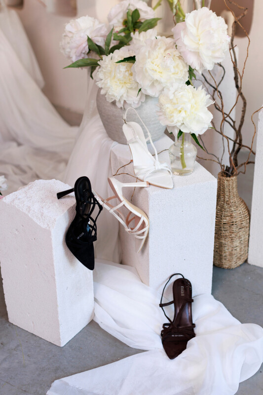 Босоніжки-туфлі жіночі гострий носок замш 595772 Коричневі - Зображення 7