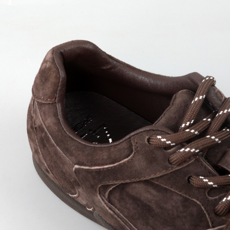 Кросівки жіночі замшеві 596017 Коричневі - Зображення 5