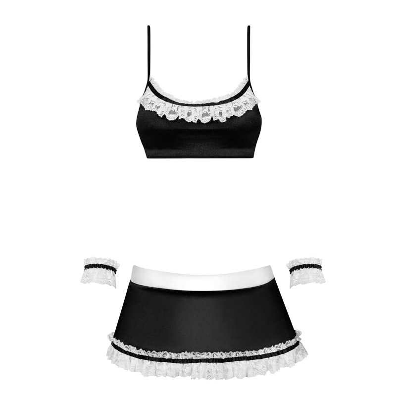 Костюм покоївки, 4 предмети, S / M - Зображення 7