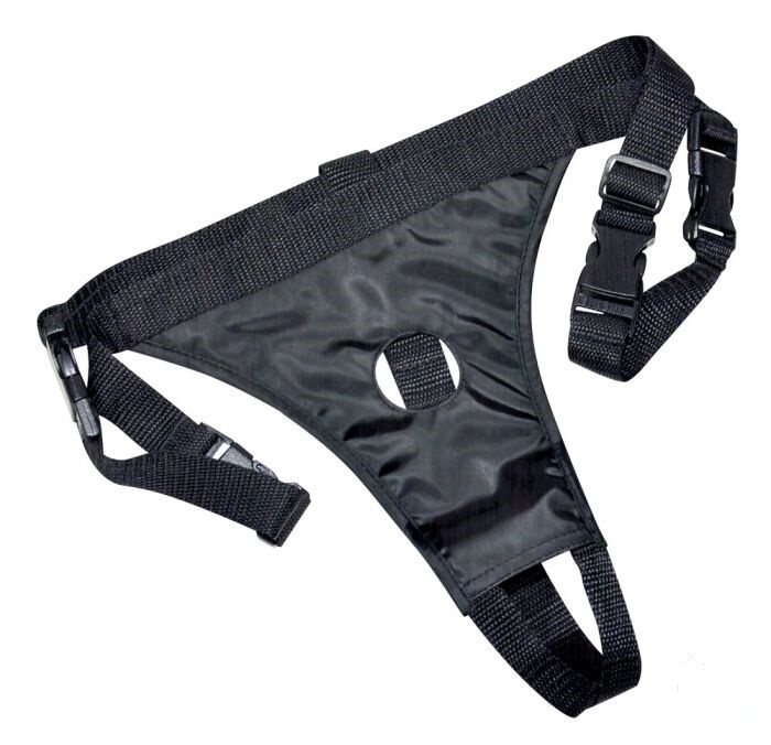 Двойной страпон с трусиками Double Dongs Strap-on, 19 см х 4.6 см - Зображення 2