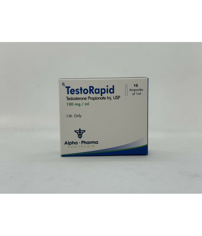 Тестостерон TESTO RAPID 5 amp x 100 mg/ml ALPHA PHARMA - Изображение 1