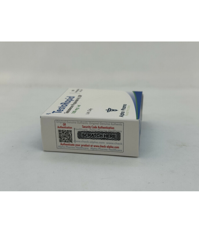 Тестостерон TESTO RAPID 5 amp x 100 mg/ml ALPHA PHARMA - Изображение 3