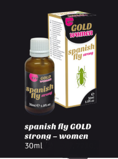 Збуджуючі краплі HOT Spainish Fly Gold для жінок, 30 мл - Изображение 1