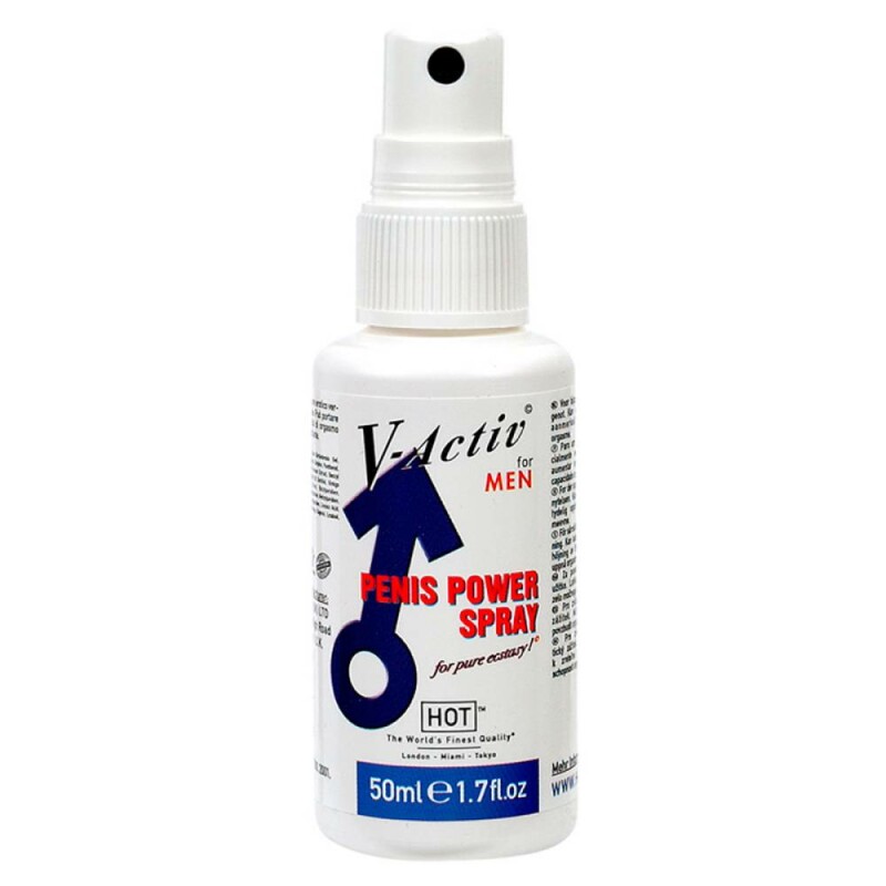 Спрей збудливий HOT V-Activ Penis Power Spray для чоловіків, 50 мл - Зображення 1