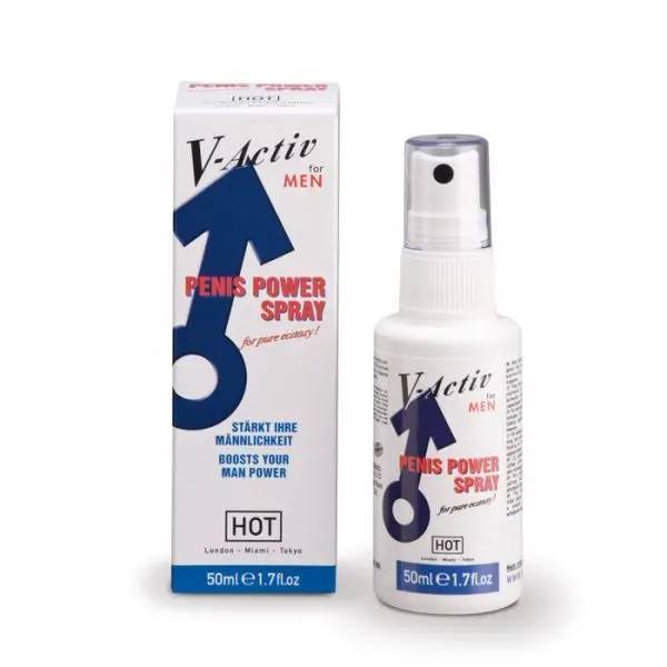 Спрей збудливий HOT V-Activ Penis Power Spray для чоловіків, 50 мл