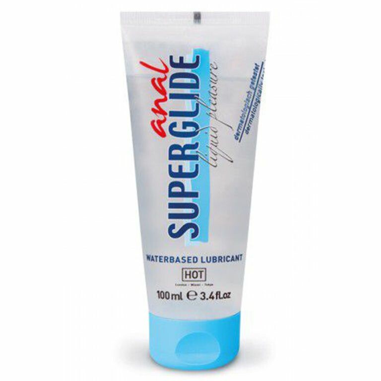 Анальний лубрикант HOT Superglide на водній основі, 100 мл - Зображення 1