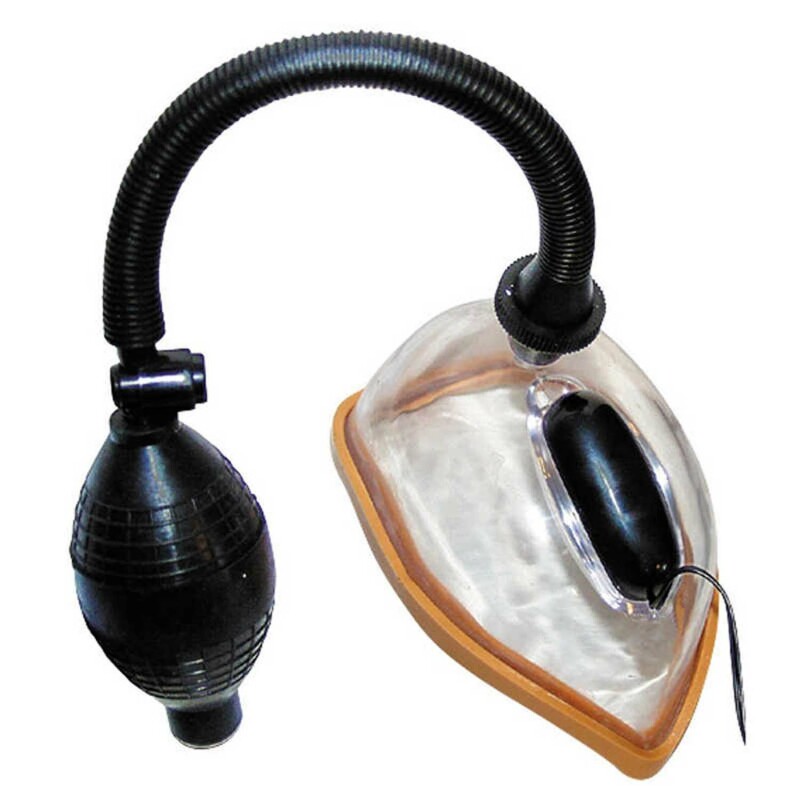Помпа вакуумная с виброяйцом женская  Vagina vibrating sucker
