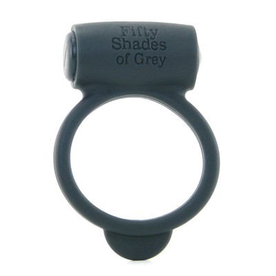 Ерекційне кільце з вібрацією Fifty Shades Of Grey, чорного кольору