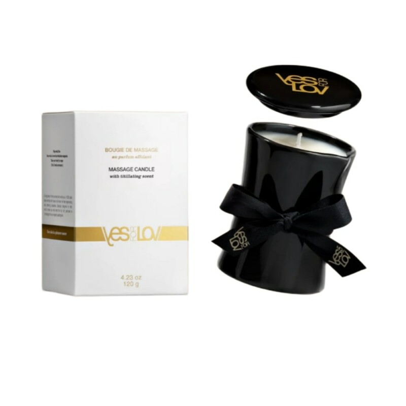 Свічка з масажною олією YESforLOV Titillating Massage Candle, 120 г