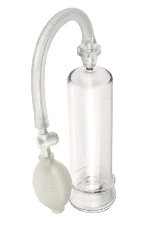 Вакуумна помпа механічна Pipedream Pump Worx з грушею, прозора, 20 х 5 см - Зображення 2
