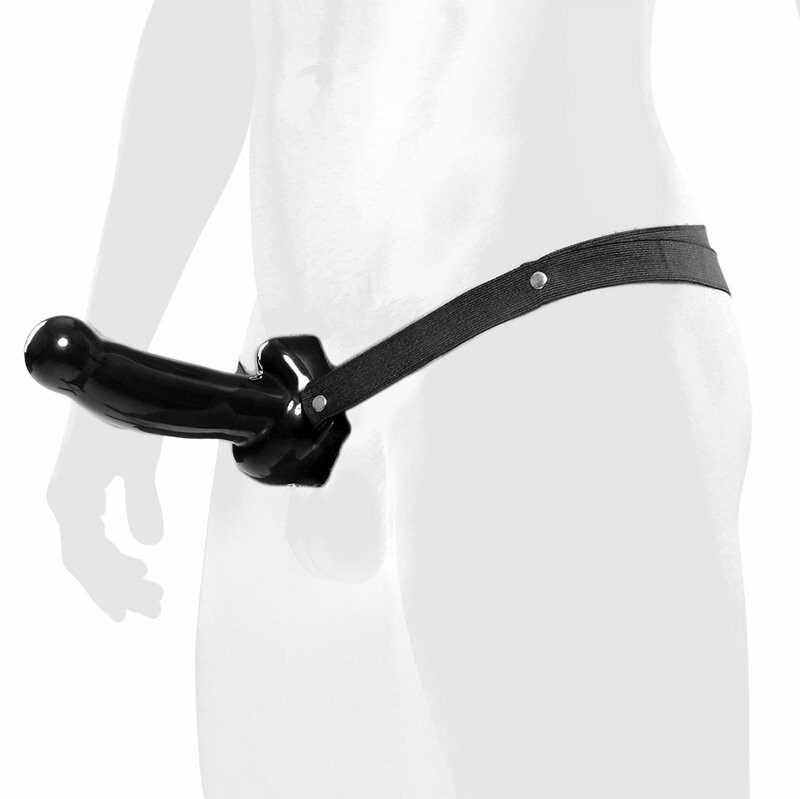 Страпон порожнистий (фаллопротез) Pipedream FETISH, чорний