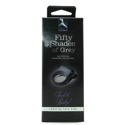 Ерекційне віброкільце Fifty Shades of Grey синє, 3.8 см