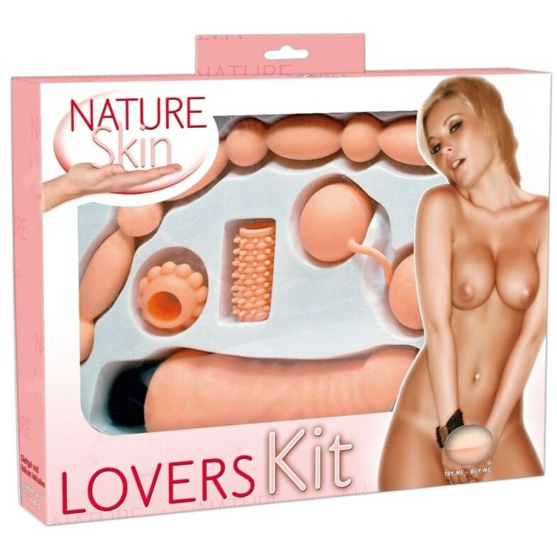 Набір задоволення Lovers Kit Nature Skin з кібершкіри, 5 предметів - Зображення 6