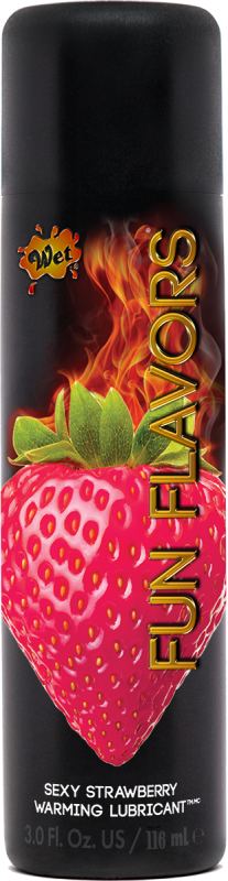 Лубрикант 4 в 1 з ефектом розігріву, 89 мл, Wet Warming Juicy Watermelon зі смаком полуниці