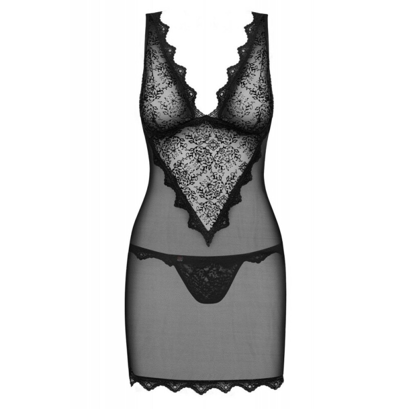 Сексуальна сорочка з мереживами S / M - Зображення 4