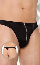Еротичні стрінги чоловічі з блискавкою S-L (One size) - Изображение 1